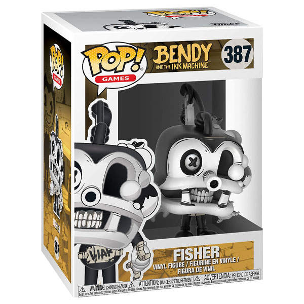 Funko POP #387 Bendy And The Ink Machine Fisher Figure